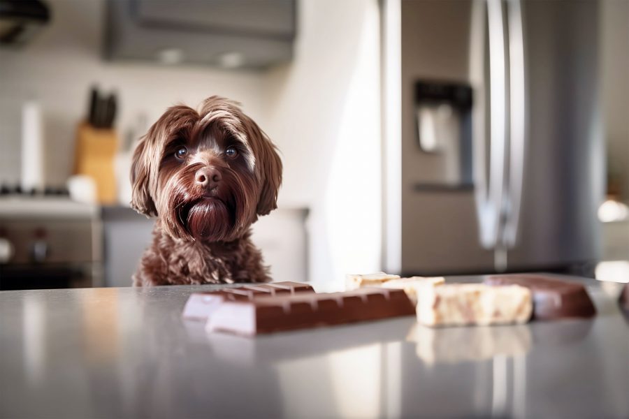 Cioccolato, quali sono i rischi per i cani? Quantità, effetti.